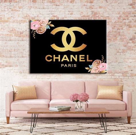 chanel fashion art prints|chanel paintings for bedroom.